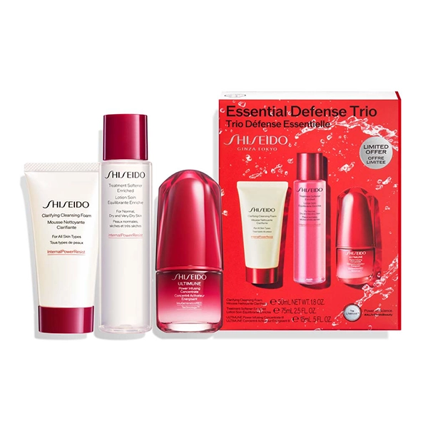 Shiseido Ginza Tokyo buy Brightening & Strengthening Trio Gift Set NEW!