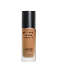 bareMinerals Original Pure Serum Radiant Natural Liquid Foundation Mineral SPF 20-Medium Deep Warm 4