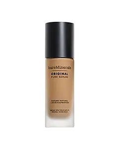 bareMinerals Original Pure Serum Radiant Natural Liquid Foundation Mineral SPF 20-Medium Warm 3.5