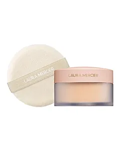 Laura Mercier - Divinely Flawless Translucent Loose Setting Powder & Puff Ultra- Blur - Translucent Honey