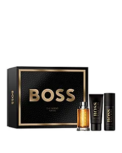 Boss The Scent for Him Eau de Toilette 100ml and Deo 150ml and Shower Gel 100ml