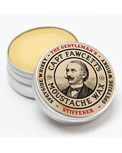 Captain Fawcett Gentleman's Stiffener Malt Whisky Moustache Wax