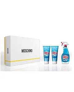 Moschino Fresh Couture Gift Set Eau de Toilette 50ml+ The Freshest Bath & Shower Gel 100ml+ The Freshest Body Lotion 100ml