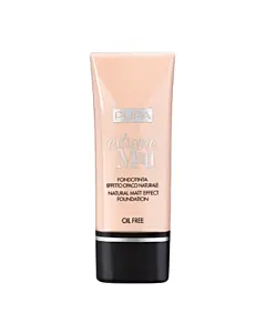 Pupa Milano Extreme Matt Natural Matt Effect Foundation Dark Ivory 30ml