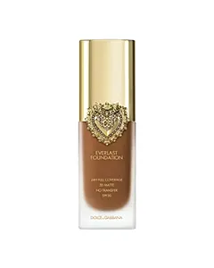 Dolce&Gabbana Everlast Foundation 32W Medium Deep - 24H Full Coverage 3D Matte No Transfer Sunscreen Broad Spectrum SPF 20